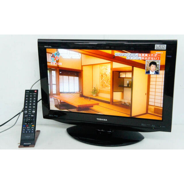 東芝(トウシバ)の東芝TOSHIBA LED REGZA レグザ 22V型 スマホ/家電/カメラのテレビ/映像機器(テレビ)の商品写真