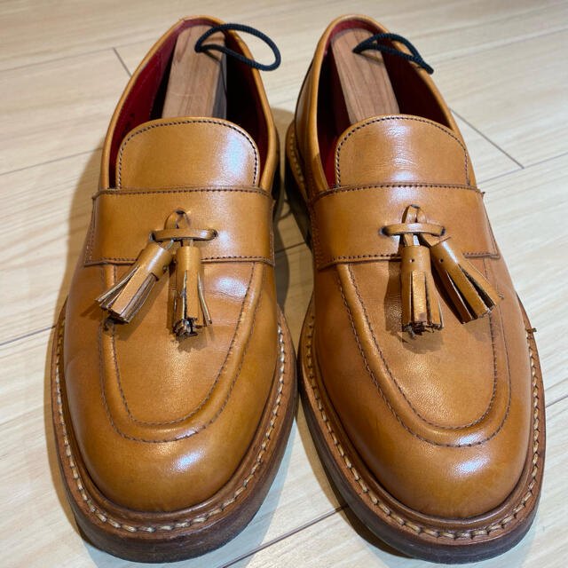 Trickers × Paul Smith タッセルローファー