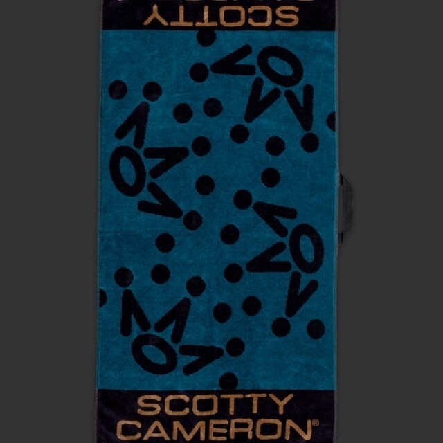 Scotty Cameron(スコッティキャメロン)のスコッティキャメロン ゴルフタオル 7Point Crown Blue スポーツ/アウトドアのゴルフ(その他)の商品写真