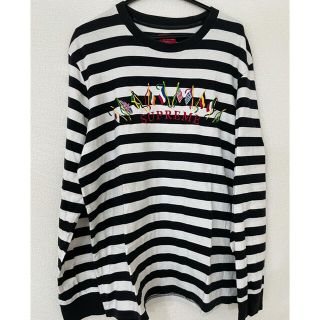 シュプリーム(Supreme)のSupreme シュプリーム 19FW Flags L/S TopTee 国旗 (Tシャツ/カットソー(七分/長袖))