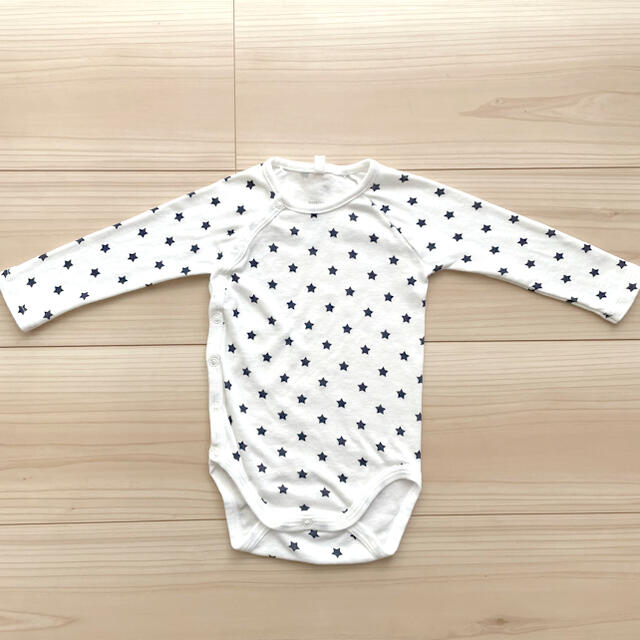 PETIT BATEAU(プチバトー)のプチバトー PETIT BATEAU 長袖肌着 67cm キッズ/ベビー/マタニティのベビー服(~85cm)(肌着/下着)の商品写真