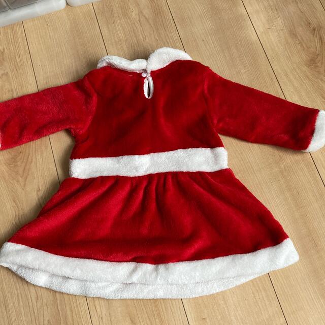 サンタコス キッズ/ベビー/マタニティのキッズ服女の子用(90cm~)(その他)の商品写真