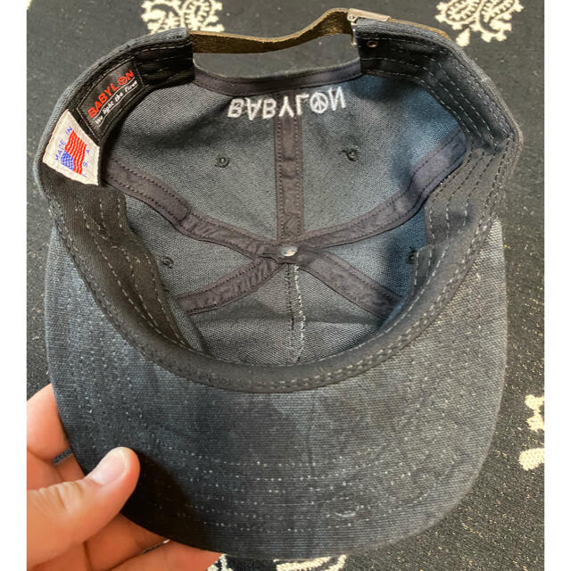 BABYLONE(バビロン)のWasted Youth Babylon Cap キャップ メンズの帽子(キャップ)の商品写真