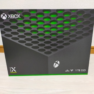 エックスボックス(Xbox)の【新品未使用】XBOX series X (家庭用ゲーム機本体)