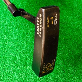 スコッティキャメロン(Scotty Cameron)の初代サーカ62　No.3　イエロー　34インチ　スコッティキャメロン(クラブ)