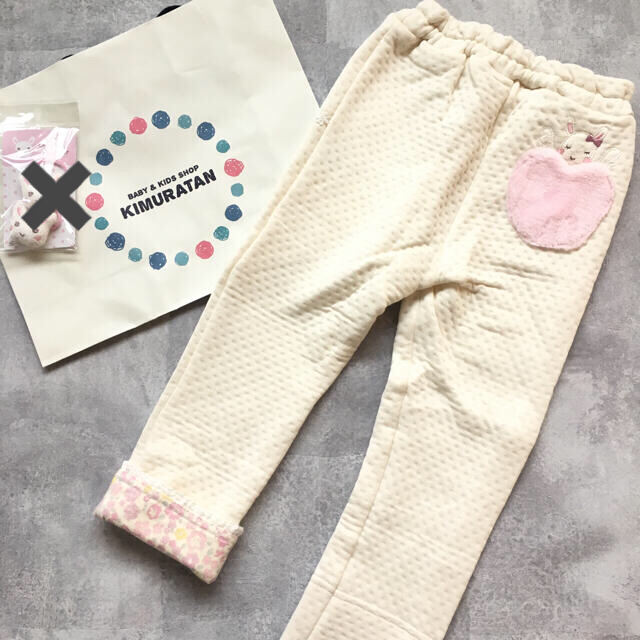 coeur a coeur(クーラクール)のクーラクール　ブラウン　100  チュニック　ロングパンツ　2点set キッズ/ベビー/マタニティのキッズ服女の子用(90cm~)(ワンピース)の商品写真