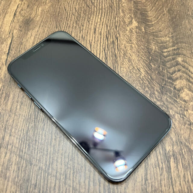 iPhone(アイフォーン)の【ガラス、バンパー付】iPhone 12 Pro 256GB パシフィックブルー スマホ/家電/カメラのスマートフォン/携帯電話(スマートフォン本体)の商品写真