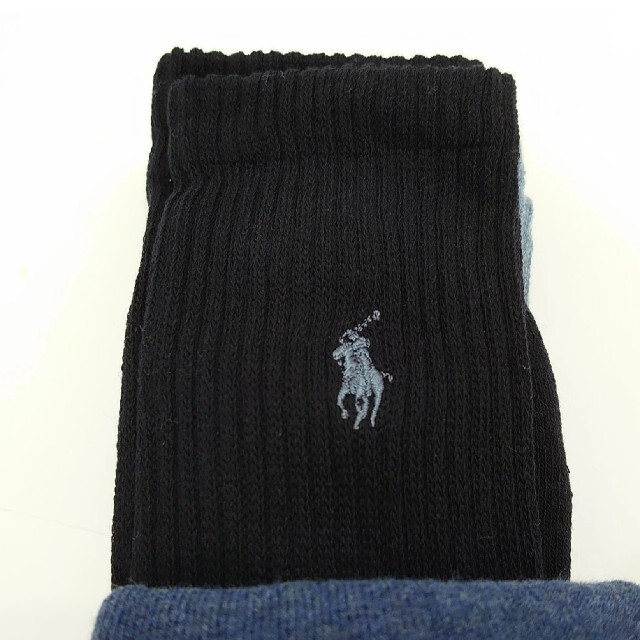 POLO RALPH LAUREN(ポロラルフローレン)のPOLO RALPH LAUREN   ポロラルフローレン   ソックス 3足組 メンズのレッグウェア(ソックス)の商品写真