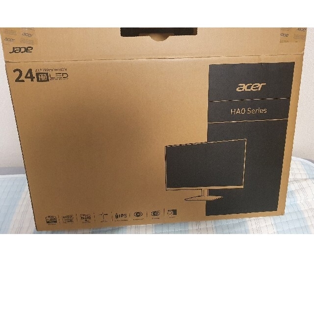 Acer(エイサー)のacer モニター ディスプレイ 傷あり特価 ２４インチ スマホ/家電/カメラのPC/タブレット(ディスプレイ)の商品写真