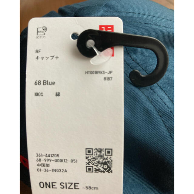 UNIQLO(ユニクロ)のUNIQLO ユニクロ キャップ ロジャーフェデラー スポーツ/アウトドアのテニス(ウェア)の商品写真