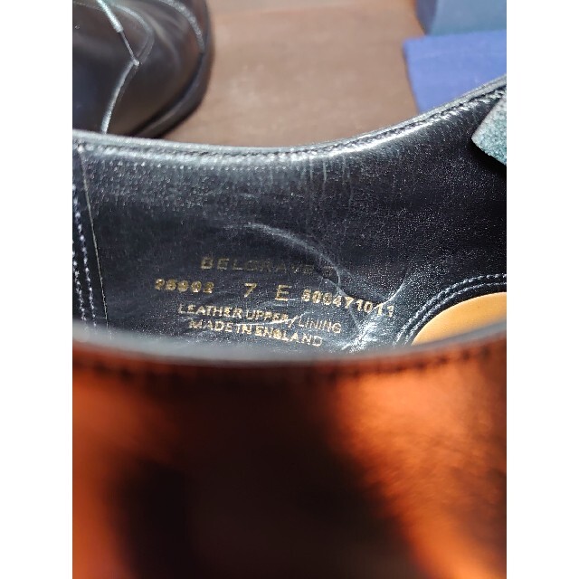Crockett&Jones(クロケットアンドジョーンズ)のクロケット＆ジョーンズ　ベルグレイブ3　7E　BELGRAVE3（オードリー） メンズの靴/シューズ(ドレス/ビジネス)の商品写真