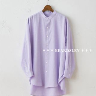 ビアズリー(BEARDSLEY)の28600円 BEARDSLEY ビアズリー 新品 タグ付き サラッとシャツ(シャツ/ブラウス(半袖/袖なし))