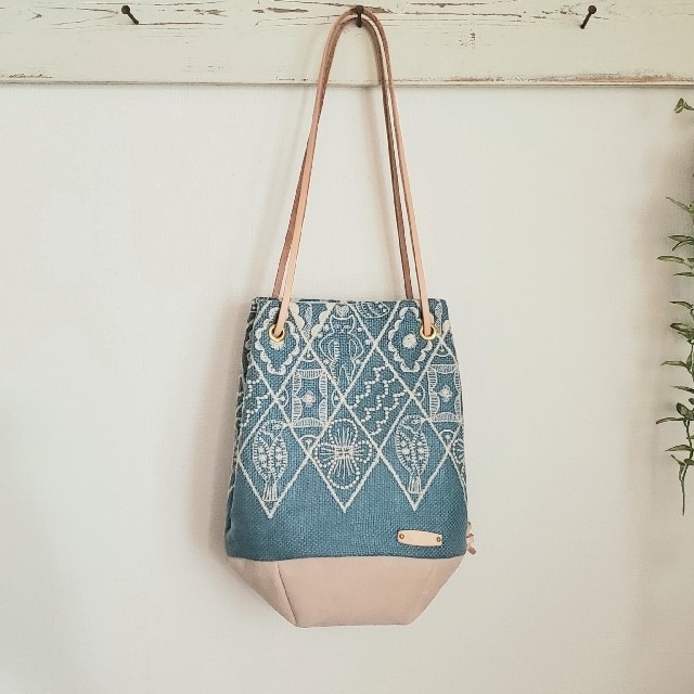 ミナペルホネン ハンドメイド シンフォニー ショルダーバッグ