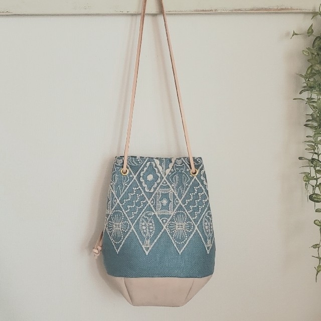 ミナペルホネン ハンドメイド シンフォニー ショルダーバッグ