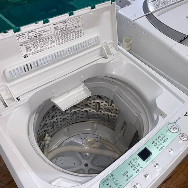 （洗浄・検査済み）ヤマダ電機 洗濯機 4.5kg 2014年製 スマホ/家電/カメラの生活家電(洗濯機)の商品写真