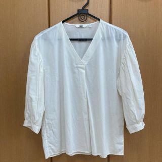 ユニクロ(UNIQLO)のユニクロ　トップス(シャツ/ブラウス(長袖/七分))