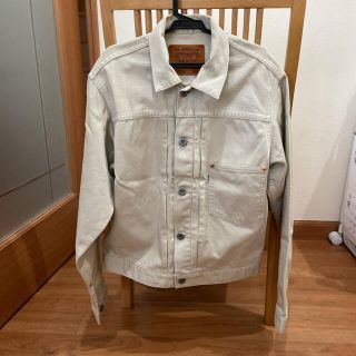 リーバイス(Levi's)の90’s 71506-11 1st BigE (日本製) 38 白ピケ(Gジャン/デニムジャケット)