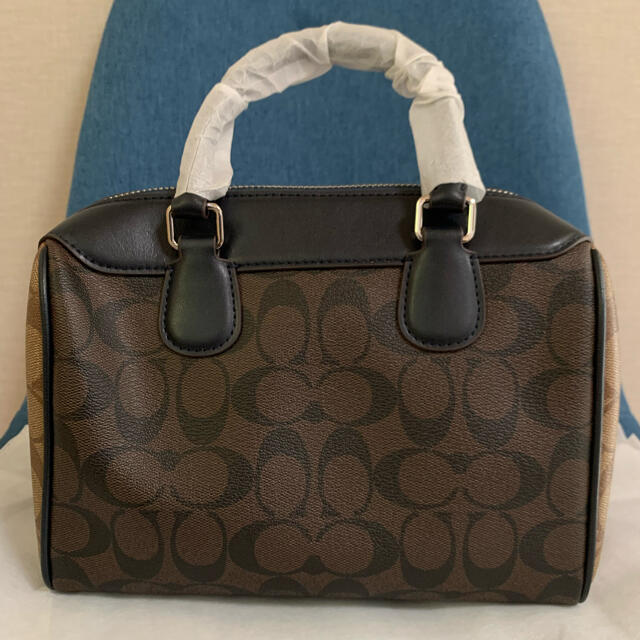 COACH コーチ ショルダー ハンド ミニボストン バッグ シグネチャー COACH コーチ ショルダー ハンド ミニボストン バッグ シグネチャー