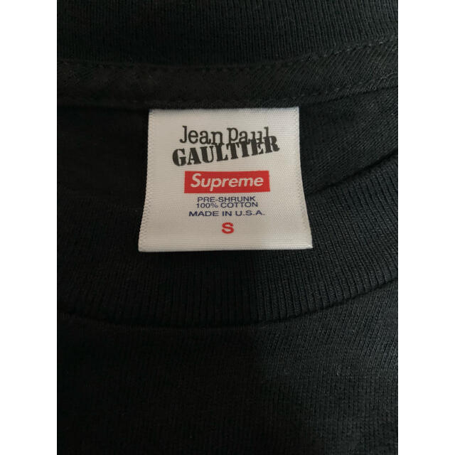 Supreme(シュプリーム)のSupreme Jean Paul Gaultier Tee サイズS メンズのトップス(Tシャツ/カットソー(半袖/袖なし))の商品写真