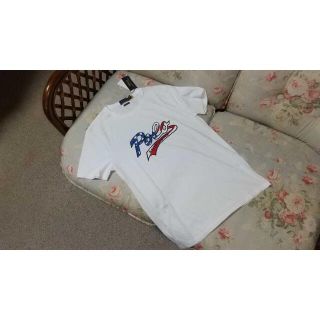 ラルフローレン(Ralph Lauren)の新品☆ラルフローレン　Ｔシャツ　POLO 白　　US L(Tシャツ/カットソー(半袖/袖なし))