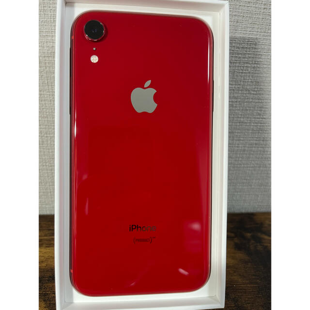 スマートフォン/携帯電話iPhone10R 128GB PRODUCT RED