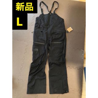 ザノースフェイス(THE NORTH FACE)の新品 THE NORTH FACE ノースフェイス　L ビブパンツ　ブラック　黒(ウエア/装備)