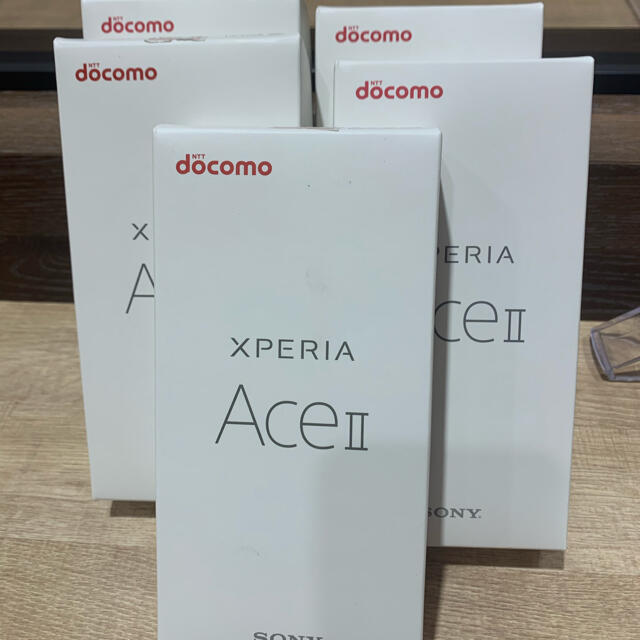 Xperia Ace Ⅱ SO-41B 5台 新品未使用 SIMロック解除済み