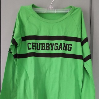 チャビーギャング(CHUBBYGANG)のチャビーギャング　長T　130　日本製(Tシャツ/カットソー)