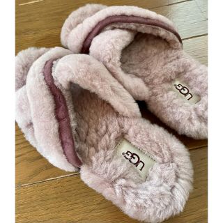 アグ(UGG)のMさま　専用　UGG くすみピンク　サンダル　【室内使用のみ】22センチ(サンダル)