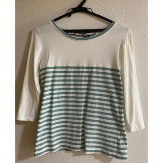 マリークワント(MARY QUANT)のマリークワント✽七分袖ボーダーシャツ(Tシャツ(長袖/七分))