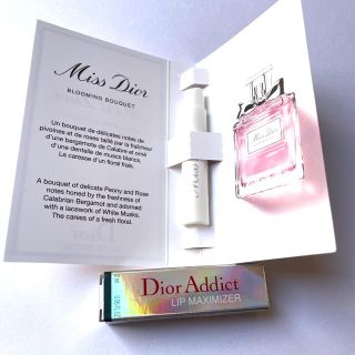 クリスチャンディオール(Christian Dior)の【ゆちん様専用】DIOR 香水　グロス　セット(サンプル/トライアルキット)