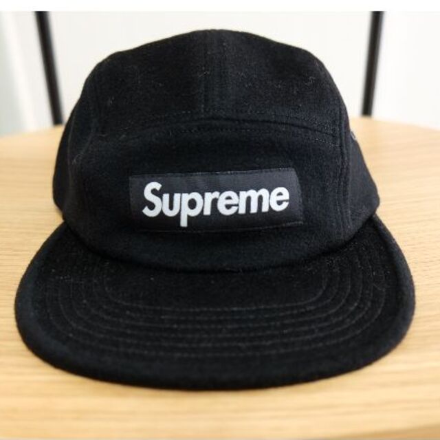 Supreme(シュプリーム)のSupreme シュプリーム　キャップ　ウール　ブラック　黒 メンズの帽子(キャップ)の商品写真