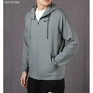 ナイキ(NIKE)の最値定価9350円!新品!ナイキ フルジップ パーカー グレー Mサイズ(パーカー)