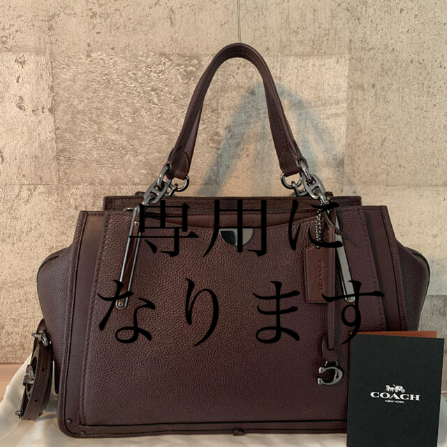 COACH(コーチ)のharumlko様ご予約   【美品・定価8.9万】　コーチ　ブティックライン　 レディースのバッグ(ハンドバッグ)の商品写真