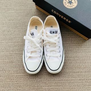 コンバース(CONVERSE)のYRY様専用　中古　オールスター　コンバース　ホワイト　24 白スニーカー(スニーカー)