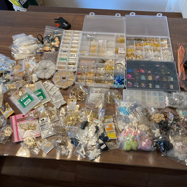 大量 ハンドメイド・手作りアクセサリー・材料セット猫 副業 minne貴和