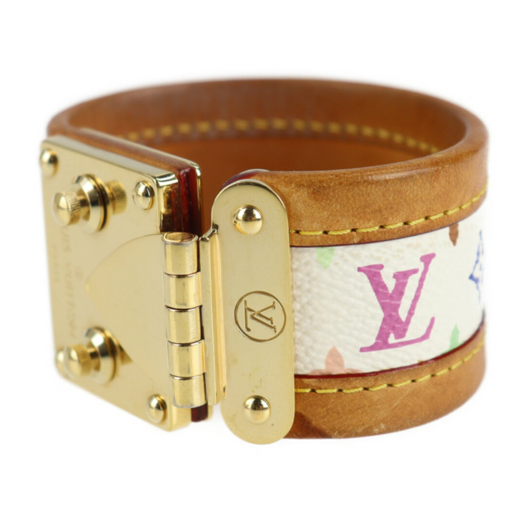 LOUIS VUITTON ルイ ヴィトン  ブラスレ セリュール ブレスレット M92593 モノグラムマルチカラー   ブロン ゴールド金具   ビトン M【本物保証】