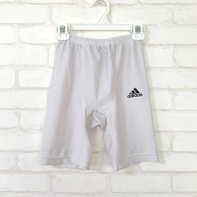 adidas(アディダス)のadidas（アディダス）インナーパンツ 白 150cm スポーツ/アウトドアのサッカー/フットサル(ウェア)の商品写真