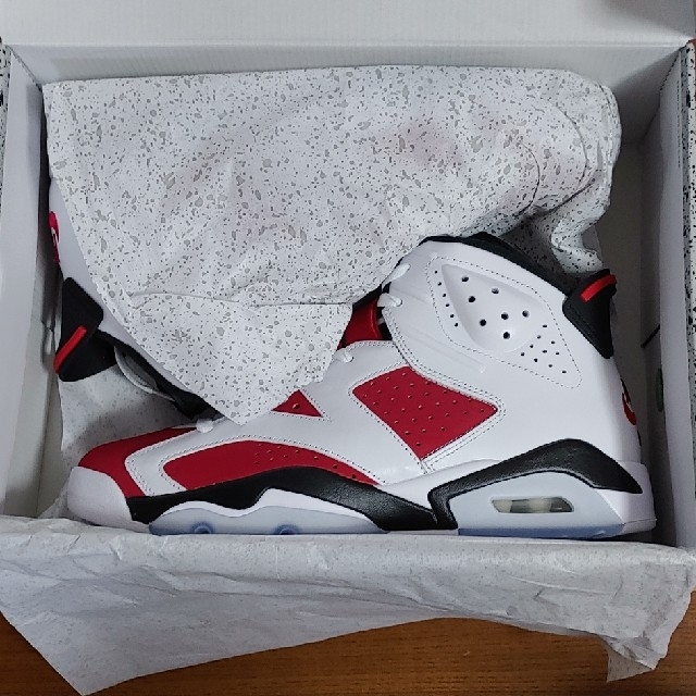 28.5cm】Air Jordan 6 Retro Carmine(2021) 素敵でユニークな 51.0%OFF