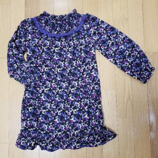 アナスイミニ(ANNA SUI mini)のアナスイミニ　花柄ワンピース　130(ワンピース)