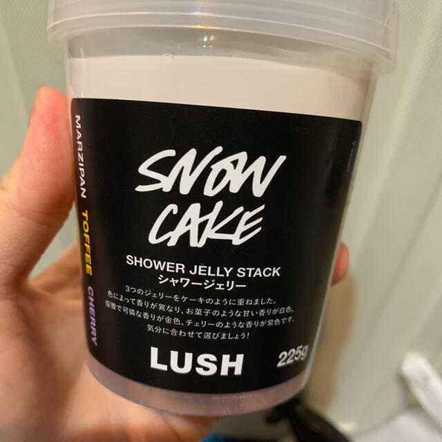 LUSH(ラッシュ)のLUSH スノーケーキシャワージェリー コスメ/美容のボディケア(ボディソープ/石鹸)の商品写真