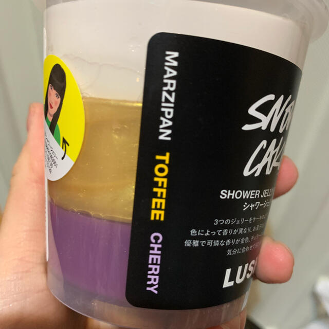 LUSH(ラッシュ)のLUSH スノーケーキシャワージェリー コスメ/美容のボディケア(ボディソープ/石鹸)の商品写真