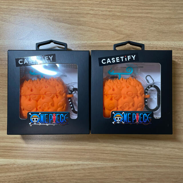 CASETiFY×One Piece Airpods pro メラメラの実 - モバイルケース/カバー