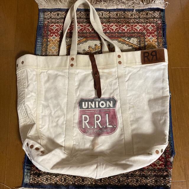 ＲＲＬ　ダブルアールエル　ヴィンテージ加工トートバッグ