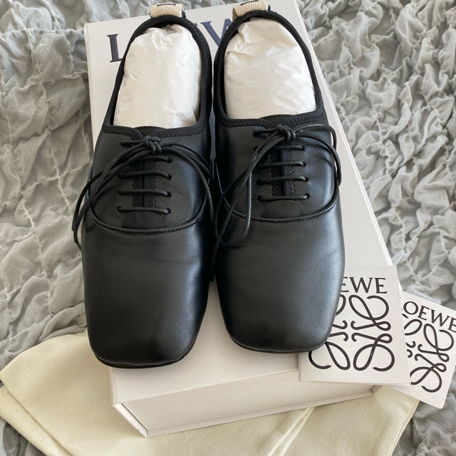 すので LOEWE レースアップシューズ 36の通販 by TOBU♡|ロエベなら