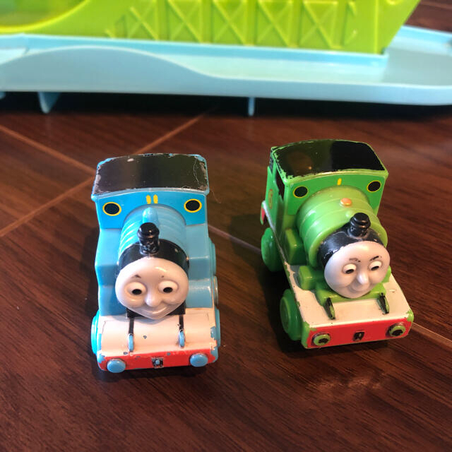 PILOT(パイロット)のおふろDEミニカー　機関車トーマス&パーシー キッズ/ベビー/マタニティのおもちゃ(お風呂のおもちゃ)の商品写真