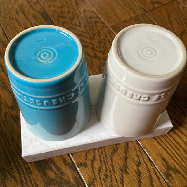 LE CREUSET(ルクルーゼ)のル・クルーゼ　ペアショートタンブラー　新品 インテリア/住まい/日用品のキッチン/食器(タンブラー)の商品写真