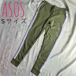 エイソス(asos)の【新品未使用/送料込】ASOSサイドストライプ スキニージョガー(その他)