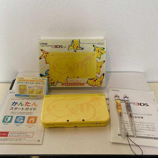 Newニンテンドー3DS LL ピカチュウ【イエロー】おまけ付き