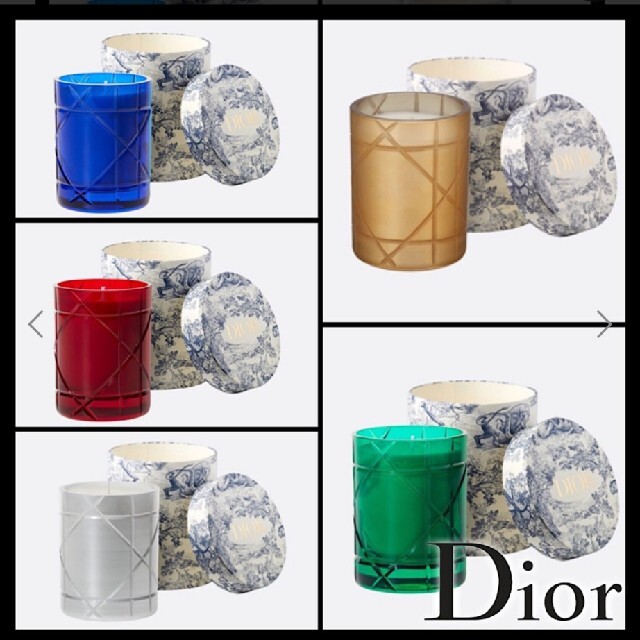 Dior　キャンドル　３つ